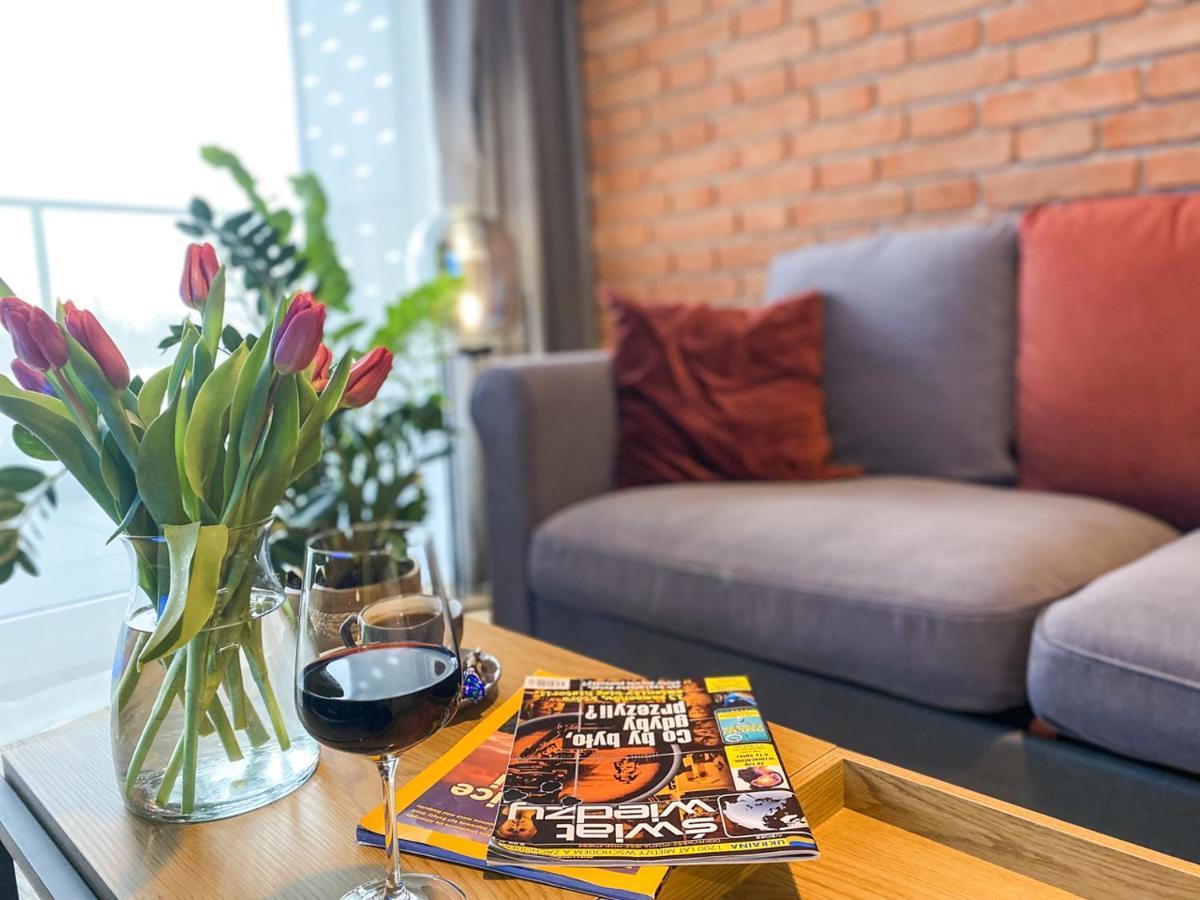 Apartament Riviera Modern Tower Daire Gdynia Dış mekan fotoğraf